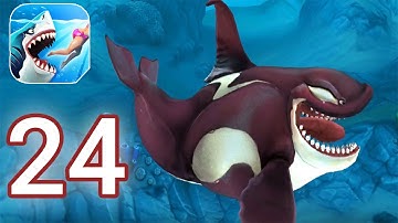 Hungry Shark World - Gameplay Walkthrough Part 24 - Killer Whale Shark (iOS, Android)