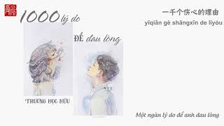 [Vietsub   Pinyin] Một ngàn lý do đau lòng - 一千个伤心的理由 || Trương Học Hữu - 张学友