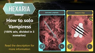 Hexaria - How to solo Vampiress (100% win) Hexaria - How to solo Vampiress (100% win)