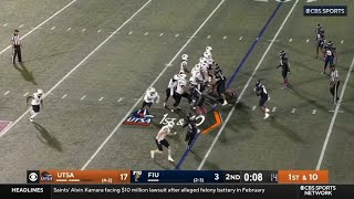 Utsa Runs Fake Kneel Trick Play Vs Fiu
