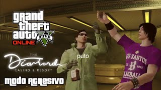 el golpe al casino en gta v online pero ahora en modo agresivo con el david