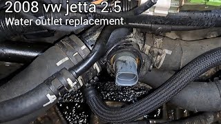 vw jetta water out housing replacement