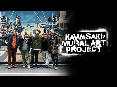 KMAP (Kawasaki Mural Art Project) - Mural tour with Dragon76