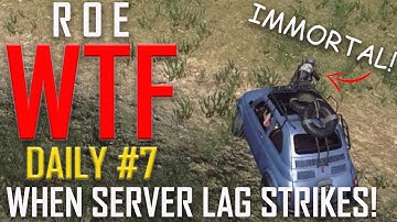 ROE (Ring of Elysium) WTF DAILY #7 WHEN SERVER LAG STRIKES!