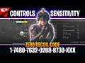 NEW UPDATE 3.7 🔥 BEST SENSITIVITY CODE + CONTROL SETTINGS BGMI || BGMI / PUBG MOBILE