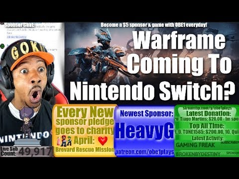 Warframe is coming soon to Nintendo Switch