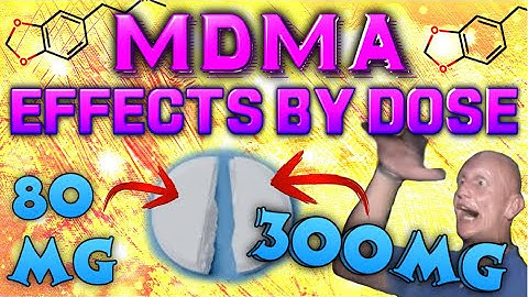 MDMA (ecstasy): effecten per dosis