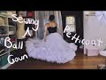 I Made A Really Big Petticoat || Ball Gown Petticoat Tutorial