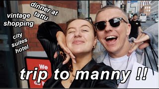 WEEKLY VLOG 32 - manchester for the weekend!!! vintage shopping \& exploring | Josie Peaches