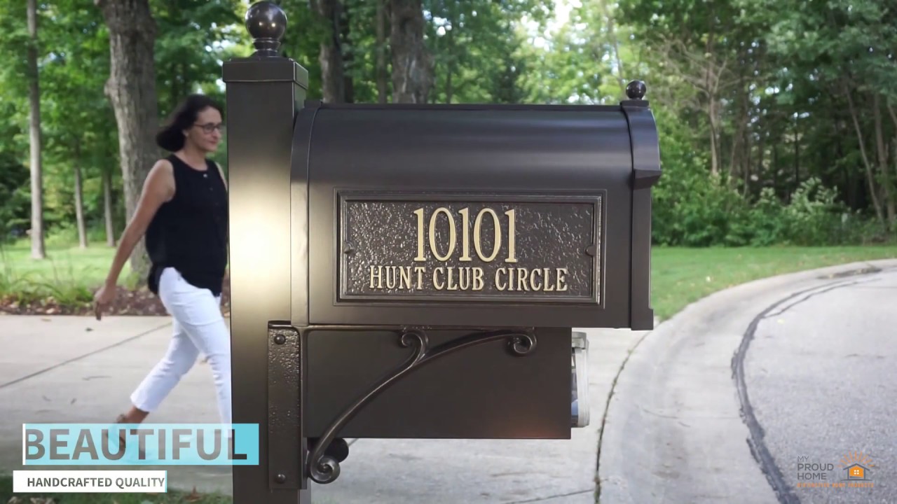 2020 Best Residential Post Style Mailbox Review Whitehall Deluxe Whitehall Deluxe