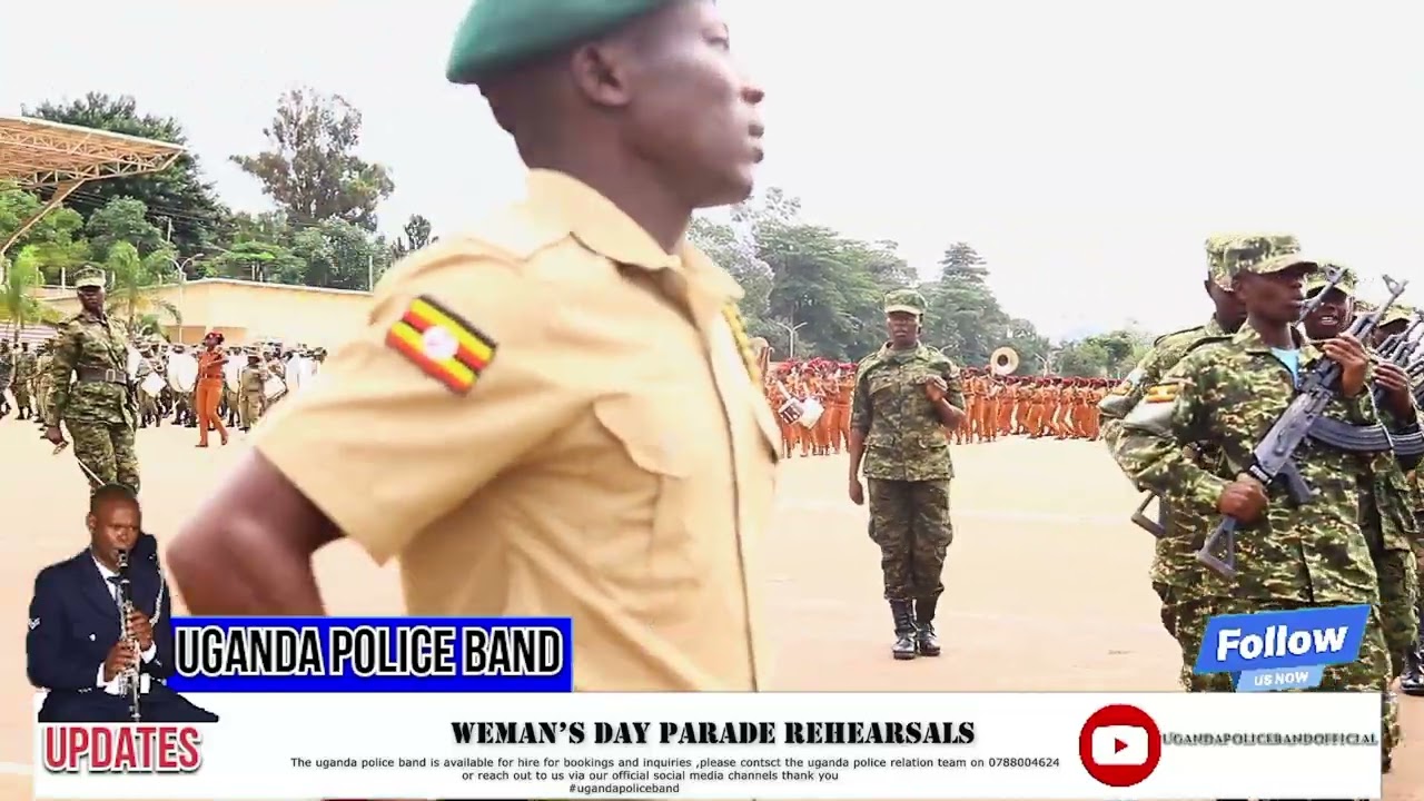 International Weman's day celebrations parade reheasals