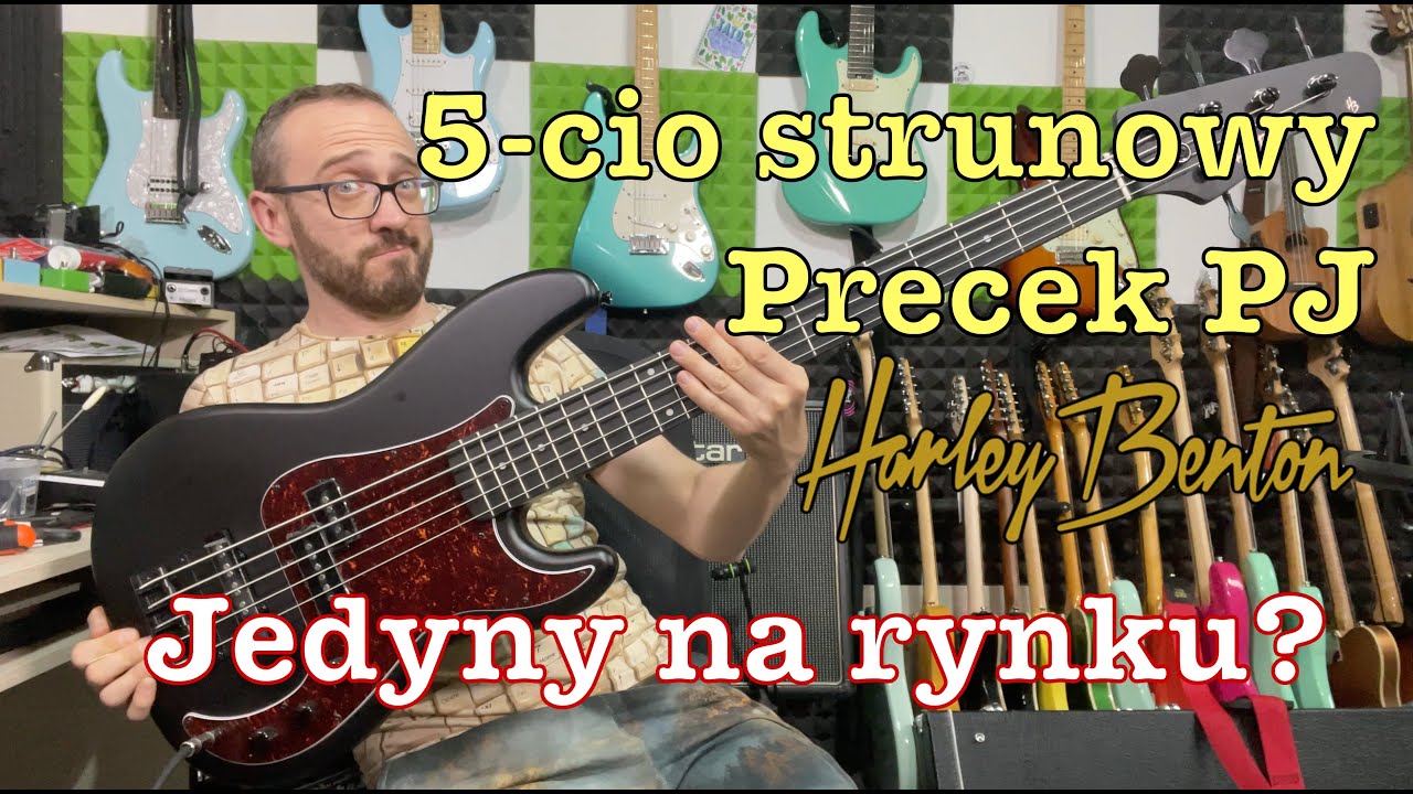 Harley Benton PJ-5 SBK Deluxe Series - Jedyny taki na rynku w tej klasie cenowej??!!!