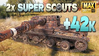 Manticore: 2 super scouting games - World of Tanks