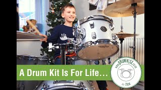 DrumWise Christmas Advert - A Drum Kit Is For Life...