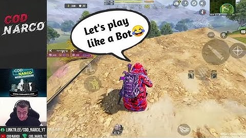 CoD Narco Become bot Player For 1 Day | CoD Narco Become bot Player For Fun Call of Duty: Mobile