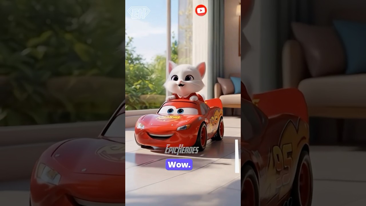 Magical Fairy Cute kitten Wins the School Race | Harley Quinn vs Cat Father💥Part 1 | 