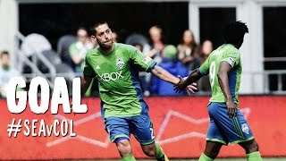 GOAL: Clint Dempsey pounds in the opening goal for Seattle | Seattle Sounders FC vs. Colorado Rapids