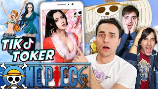 BLAZI MINACCIATO DALLA FIDANZATA nella REACTION aI TIK TOK di ONE PIECE 