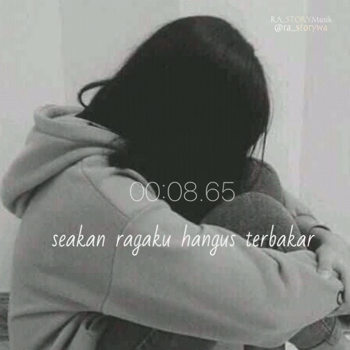 Lagu sedih || Sungguh ku terpuruk dalam lamunan || STORY WA Lirik lagu bikin baper 2020