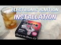 Detailed electric ignition installation