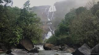 Dudhsagar Falls and Castlerock Monsoon Train Journey in 4K