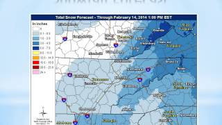 Winter Weather Update for Feb 13, 2014