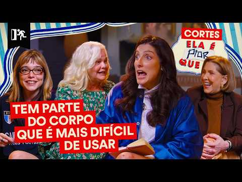O QUE É MELHOR: PEITÃO OU SACO? | CORTES ELA É PIOR QUE EU