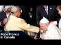 Pope Francis arrives in Canada for Indigenous reconciliation trip | LIVE