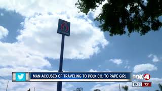 Miami man traveled to Polk County Florida to kidnap, sexually batter 10yr old girl