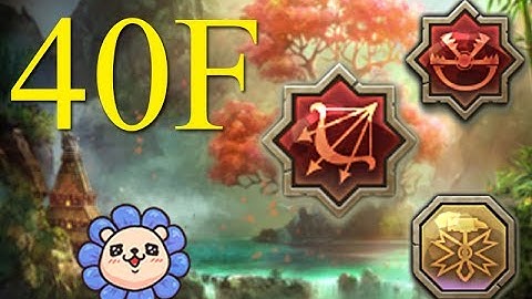 Earth Tower: Solmiki 21f to 40f (DPS) [Sapper C2 / Fletcher C3 / Mergen] PoV - Tree of Savior