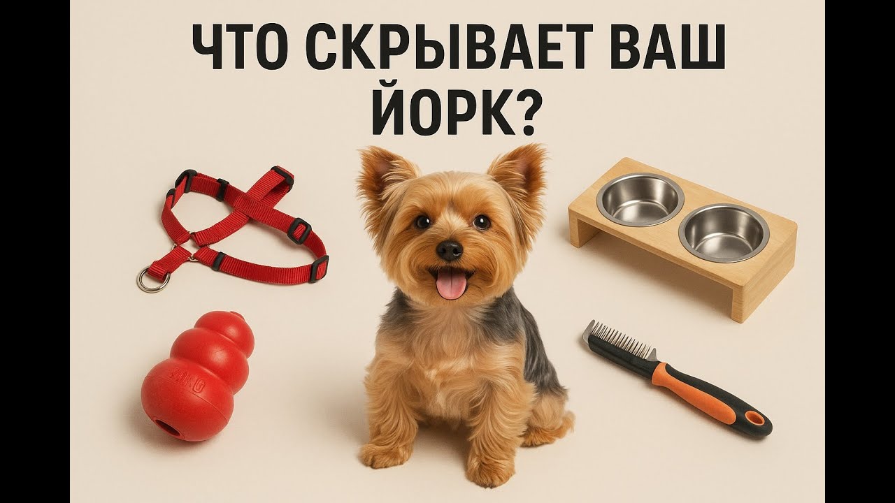 10 вещей, без которых вашему йорку не обойтись. #йорк #йоркширскийтерьер #уходзайорком #щенокйорка