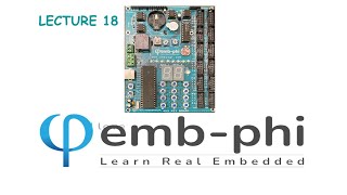 Lecture18 | How to create Pattern 1 with LEDs  |Learn Real Embedded with EMB-PHI.