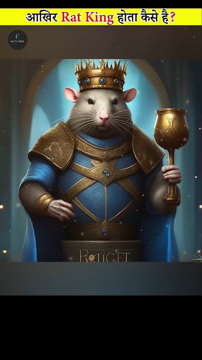 How does A rat king 👑 #facts #experiment #shorts 