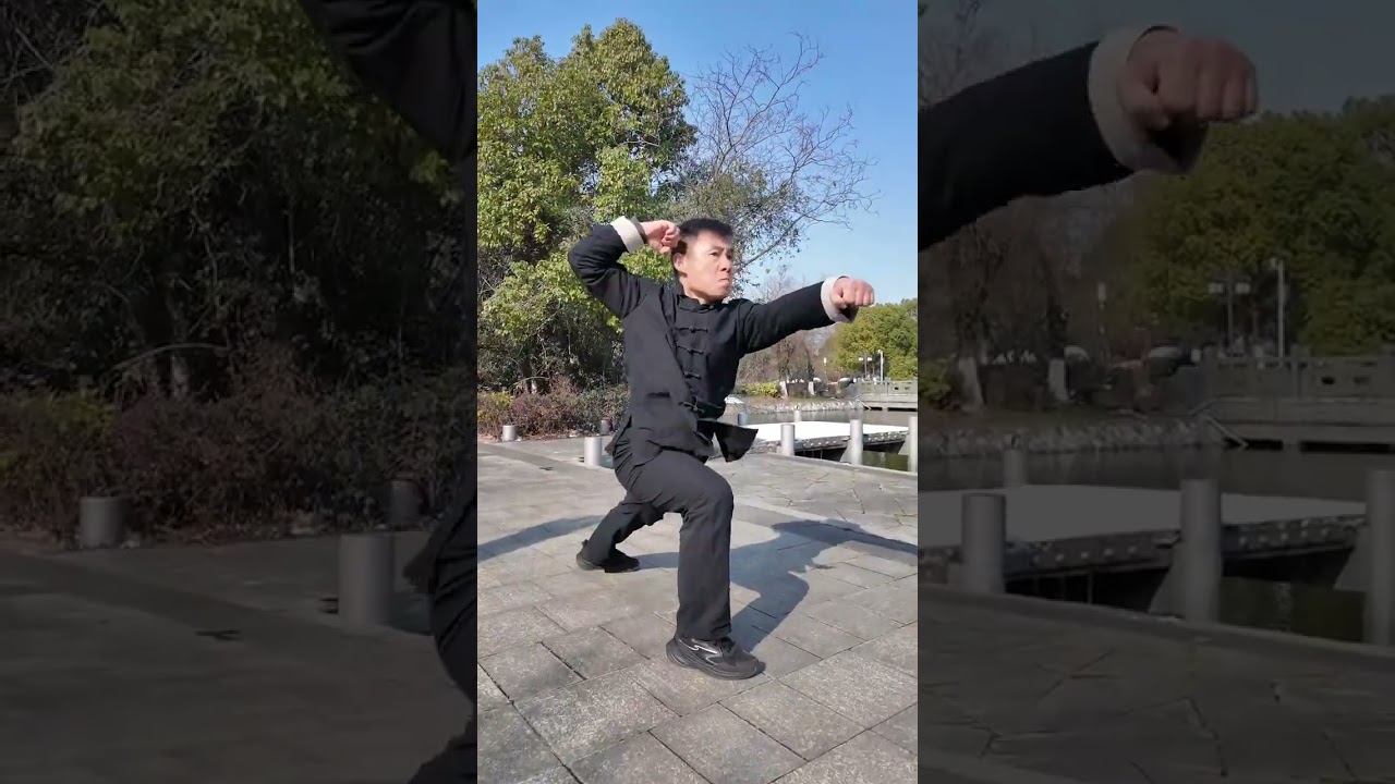 The Shaolin Xinyi Gate Fist is short concise and powerful with a smooth and smooth for