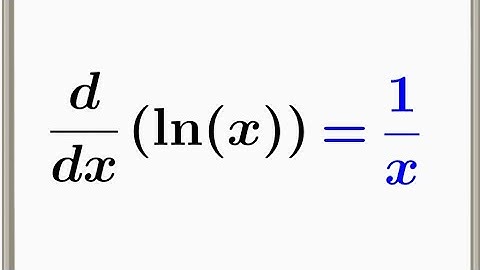 How to Differentiate ln(x) | Logarithmic Functions Made Easy