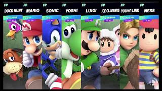 Super Smash Bros Ultimate Amiibo Fights   Request #9983 All out Battlefield Brawl