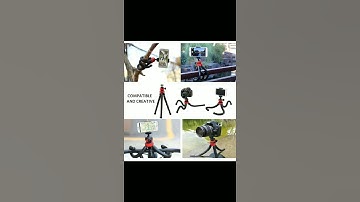 Adofys Camera Flexible Tripod, Cell Phone Tripod 12 Inch Gorilla Tripod # shorts