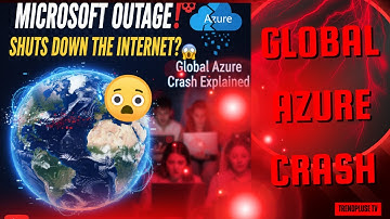 Microsoft Outage Shuts Down the Internet?! 😱 | Global Azure Crash Explained