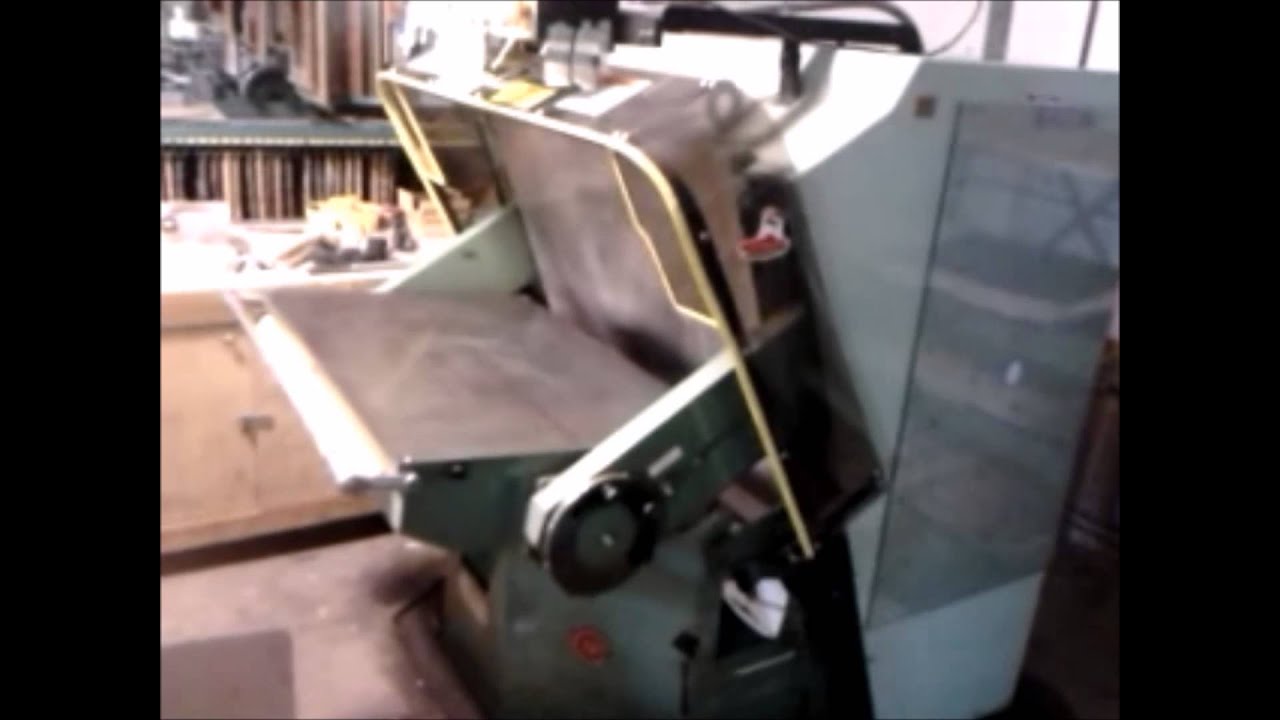 1995 Thomson Platen 80 Ton Die Cutter YouTube