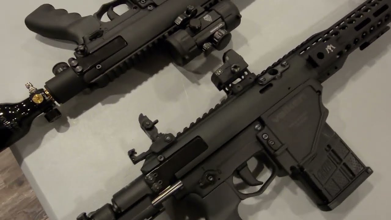 Less Lethal Builds: Optics and Iron Sights.  Looking through a co-witness setup.  VKS on a turret???