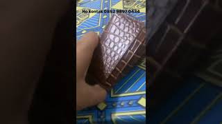 Dompet kaki Kaswari Asli Produk Merauke langsung dari perajinya