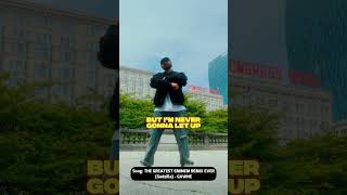 Did I keep up with the GOAT?! 🔥 #rap #rapper #rapmusic #hiphop #fastrap #eminem #remix #lyrics