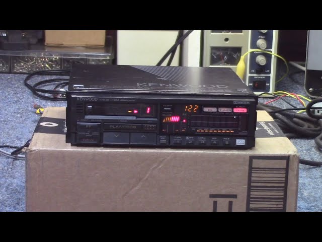 ラジオ・コンポ KENWOOD KRC-X11 CASSETTE RECEIVER KENWOOD KRC-X11 2DIN Cassette Deck Player Operation