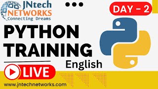 Python Training | Learn Full Training Course for Beginners | Python Course  Day 2 |   English batch