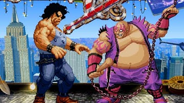 MUGEN - Hugo vs Earthquake (KOF EX Unlimited Match 2012 Plus)