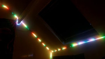 Music visualization LED strips using WS2812b + ESP8266