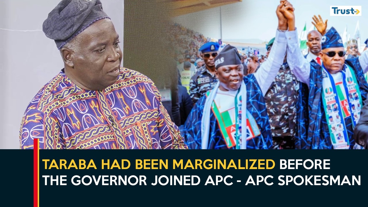 Taraba had been marginalized before the governor joined APC - APC Spokesman | Sunday Politics