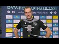 DVV-Pokal 2021: Dirk Westphal "Es schwingt so ein bisschen Wehmut mit"