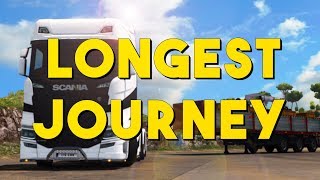 Euro Truck Simulator 2 Longest Journey Timelapse | Aberdeen-Catania (Italia DLC) screenshot 4