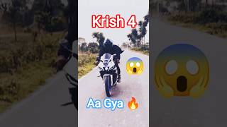 Krish 4 Aa gya 🔥😱 || #r15 #r15v4 #r15v5 #yamaha #manufacturing #japan #cockroach #janta #party